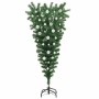 Árbol de Navidad artificial preiluminado al revés con juego de bolas en Decoración Festiva y Estacional | Comprar online en Foru