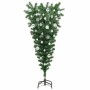 Árbol de Navidad artificial preiluminado al revés con juego de bolas en Decoración Festiva y Estacional | Comprar online en Foru