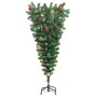Árbol de Navidad artificial preiluminado al revés con juego de bolas en Decoración Festiva y Estacional | Comprar online en Foru