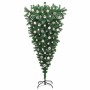 Árbol de Navidad artificial pre-iluminado al revés con set de bolas en Decoración Festiva y Estacional | Comprar online en Foru.