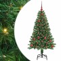 Árbol de Navidad artificial Verde 120 cm PVC y Acero y Plástico en Decoración Festiva y Estacional | Comprar online en Foru.es