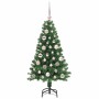 Árbol de Navidad artificial Verde 120 cm PVC y Acero y Plástico en Decoración Festiva y Estacional | Comprar online en Foru.es