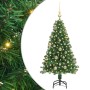 Árbol de Navidad artificial Verde 120 cm PVC y Acero y Plástico en Decoración Festiva y Estacional | Comprar online en Foru.es