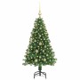 Árbol de Navidad artificial Verde 120 cm PVC y Acero y Plástico en Decoración Festiva y Estacional | Comprar online en Foru.es