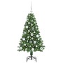 Árbol de Navidad artificial Verde 120 cm PVC y Acero y Plástico en Decoración Festiva y Estacional | Comprar online en Foru.es