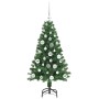 Árbol de Navidad artificial Verde 120 cm PVC y Acero y Plástico en Decoración Festiva y Estacional | Comprar online en Foru.es