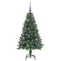 Árbol de Navidad artificial Verde 120 cm PVC y Acero y Plástico en Decoración Festiva y Estacional | Comprar online en Foru.es