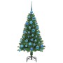 Árbol de Navidad artificial Verde 120 cm PVC y Acero y Plástico en Decoración Festiva y Estacional | Comprar online en Foru.es