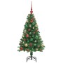 Árbol de Navidad artificial Verde 120 cm PVC y Acero y Plástico en Decoración Festiva y Estacional | Comprar online en Foru.es