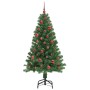 Árbol de Navidad artificial Verde 150 cm PVC y Acero y Plástico en Decoración Festiva y Estacional | Comprar online en Foru.es