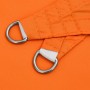 Toldo de vela triangular tela Oxford naranja 6x6x6 m en Sombrillas | Comprar online en Foru.es