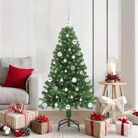 Árbol de Navidad artificial Verde 150 cm PVC y Acero y Plástico en Decoración Festiva y Estacional | Comprar online en Foru.es