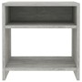 Mesitas de noche 2 uds madera contrachapada hormigón 40x30x40cm de vidaXL, Mesitas de noche - Ref: Foro24-800018, Precio: 45,...