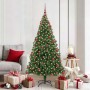 Árbol de Navidad artificial Verde 180 cm PVC y Acero y Plástico en Decoración Festiva y Estacional | Comprar online en Foru.es