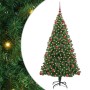 Árbol de Navidad artificial Verde 180 cm PVC y Acero y Plástico en Decoración Festiva y Estacional | Comprar online en Foru.es