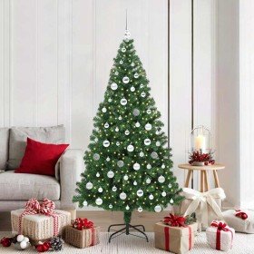 Árbol de Navidad artificial Verde 180 cm PVC y Acero y Plástico en Decoración Festiva y Estacional | Comprar online en Foru.es