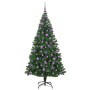 Árbol de Navidad artificial Verde 180 cm PVC y Acero y Plástico en Decoración Festiva y Estacional | Comprar online en Foru.es