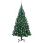 Árbol de Navidad artificial Verde 180 cm PVC y Acero y Plástico en Decoración Festiva y Estacional | Comprar online en Foru.es