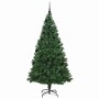 Árbol de Navidad artificial Verde 210 cm PVC y Acero y Plástico en Decoración Festiva y Estacional | Comprar online en Foru.es