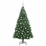 Árbol de Navidad artificial Verde 210 cm PVC y Acero y Plástico en Decoración Festiva y Estacional | Comprar online en Foru.es