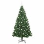 Árbol de Navidad artificial Verde 210 cm PVC y Acero y Plástico en Decoración Festiva y Estacional | Comprar online en Foru.es