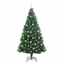 Árbol de Navidad artificial Verde 210 cm PVC y Acero y Plástico en Decoración Festiva y Estacional | Comprar online en Foru.es