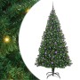 Árbol de Navidad artificial Verde 210 cm PVC y Acero y Plástico en Decoración Festiva y Estacional | Comprar online en Foru.es