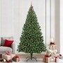 Árbol de Navidad artificial Verde 240 cm PVC y Acero y Plástico en Decoración Festiva y Estacional | Comprar online en Foru.es