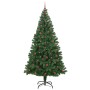 Árbol de Navidad artificial Verde 240 cm PVC y Acero y Plástico en Decoración Festiva y Estacional | Comprar online en Foru.es