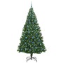 Árbol de Navidad artificial Verde 240 cm PVC y Acero y Plástico en Decoración Festiva y Estacional | Comprar online en Foru.es