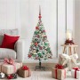 Árbol de Navidad artificial 120 cm PVC y Acero y Plástico en Decoración Festiva y Estacional | Comprar online en Foru.es