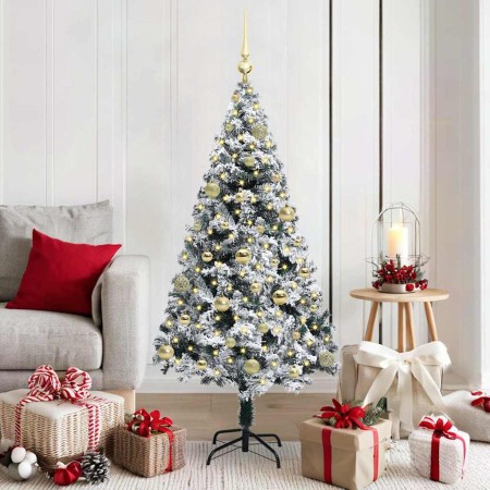 Árbol de Navidad artificial 150 cm PVC y Acero y Plástico en Decoración Festiva y Estacional | Comprar online en Foru.es