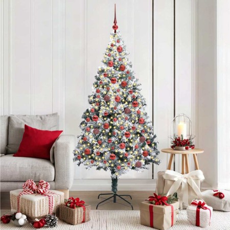 Árbol de Navidad artificial 180 cm PVC y Acero y Plástico en Decoración Festiva y Estacional | Comprar online en Foru.es