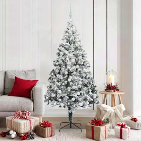 Árbol de Navidad artificial 180 cm PVC y Acero y Plástico en Decoración Festiva y Estacional | Comprar online en Foru.es