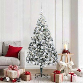 Árbol de Navidad artificial 180 cm PVC y Acero y Plástico en Decoración Festiva y Estacional | Comprar online en Foru.es