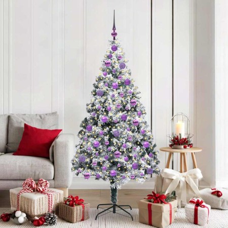 Árbol de Navidad artificial 180 cm PVC y Acero y Plástico en Decoración Festiva y Estacional | Comprar online en Foru.es