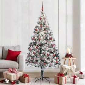 Árbol de Navidad artificial 210 cm PVC y Acero y Plástico en Decoración Festiva y Estacional | Comprar online en Foru.es