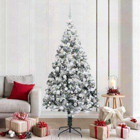 Árbol de Navidad artificial 210 cm PVC y Acero y Plástico en Decoración Festiva y Estacional | Comprar online en Foru.es