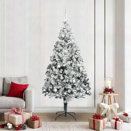 Árbol de Navidad artificial 210 cm PVC y Acero y Plástico en Decoración Festiva y Estacional | Comprar online en Foru.es