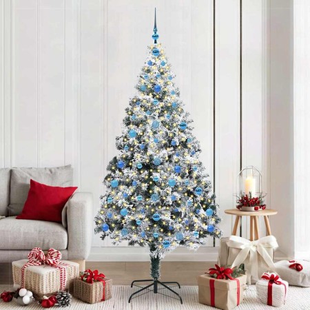 Árbol de Navidad artificial 210 cm PVC y Acero y Plástico en Decoración Festiva y Estacional | Comprar online en Foru.es