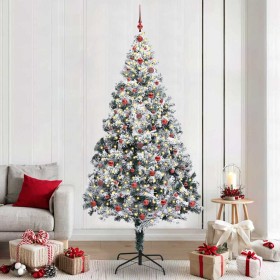 Árbol de Navidad artificial 240 cm PVC y Acero y Plástico en Decoración Festiva y Estacional | Comprar online en Foru.es