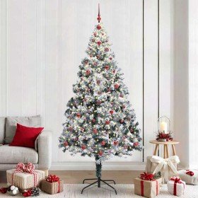 Árbol de Navidad artificial 240 cm PVC y Acero y Plástico en Decoración Festiva y Estacional | Comprar online en Foru.es