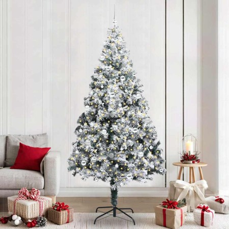 Árbol de Navidad artificial 240 cm PVC y Acero y Plástico en Decoración Festiva y Estacional | Comprar online en Foru.es