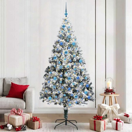 Árbol de Navidad artificial 240 cm PVC y Acero y Plástico en Decoración Festiva y Estacional | Comprar online en Foru.es