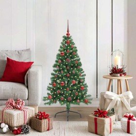 Árbol de Navidad Artificial Preiluminado Verde 120 cm PVC en Decoración Festiva y Estacional | Comprar online en Foru.es