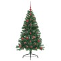 Árbol de Navidad Artificial Preiluminado Verde 120 cm PVC en Decoración Festiva y Estacional | Comprar online en Foru.es