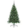 Árbol de Navidad Artificial Preiluminado Verde 120 cm PVC en Decoración Festiva y Estacional | Comprar online en Foru.es