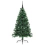 Árbol de Navidad Artificial Preiluminado Verde 120 cm PVC en Decoración Festiva y Estacional | Comprar online en Foru.es