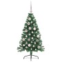 Árbol de Navidad Artificial Preiluminado Verde 120 cm PVC en Decoración Festiva y Estacional | Comprar online en Foru.es
