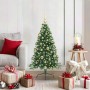 Árbol de Navidad Artificial Preiluminado Verde 120 cm PVC en Decoración Festiva y Estacional | Comprar online en Foru.es
